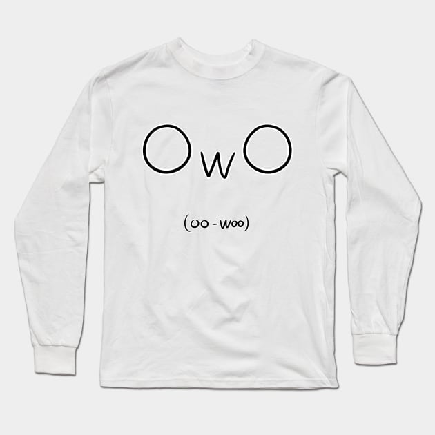 OwO Long Sleeve T-Shirt by LBRCloud